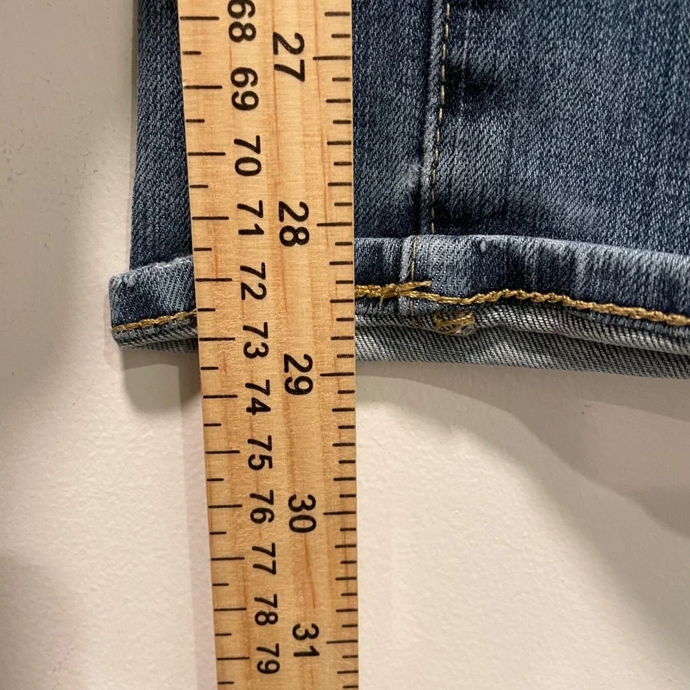 American Eagle Mens Extreme Flex 4 Slim Straight Jeans 30x32 Medium Wash Blue